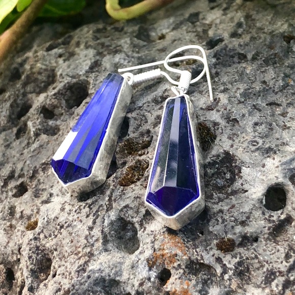 SOLD Amethyst Earrings - Picture 4 of 8